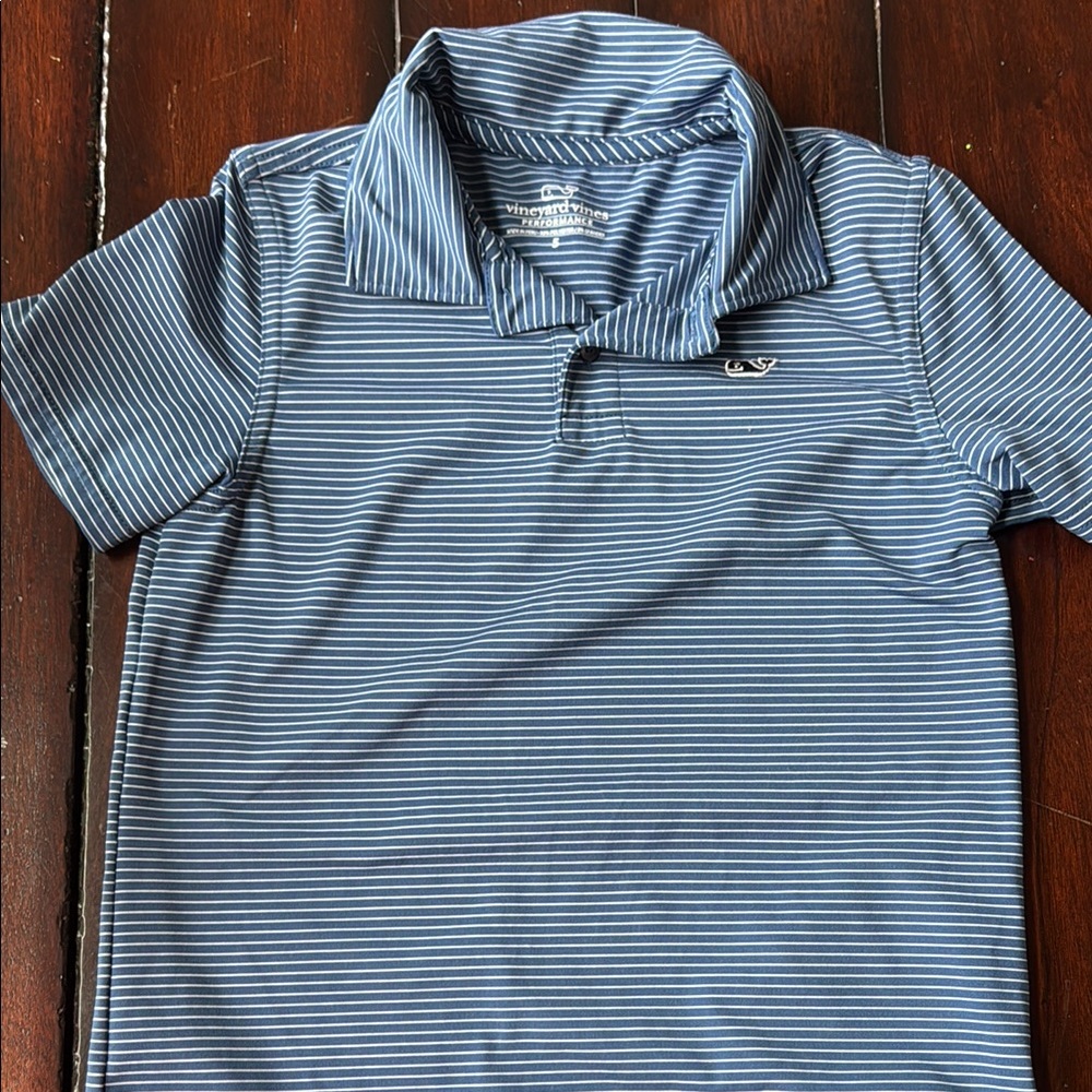 Vineyard Vines Boys Striped Polo